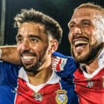 Vini Jr. Celebra Acesso Histórico do Alverca à Primeira Divisão Portuguesa