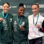 Ginástica brasileira faz dobradinhas em Copa do Mundo na Eslovênia 
