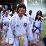 Crianças do Projeto Construindo Campeões visitam JUBs Atléticas em Goiânia