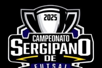 Sergipão de Futsal 2025 tem novo brasão