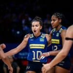 Ana Cristina lidera vitória brasileira pela Liga das Nações de vôlei 