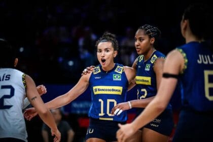 Ana Cristina lidera vitória brasileira pela Liga das Nações de vôlei 
