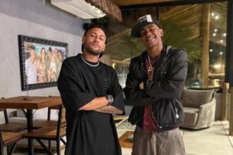 Lamine Yamal, ao lado de Neymar no Brasil, afasta boatos de romance com influenciadora