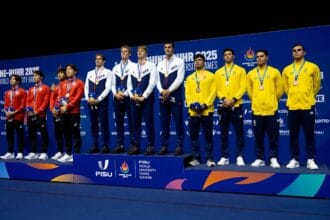 Brasil conquista bronze histórico no 4x100m livre masculino