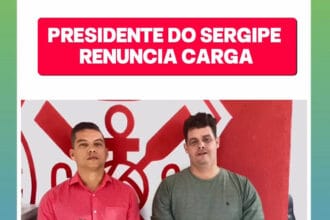 Junior Torres renuncia à presidência do Club Sportivo Sergipe