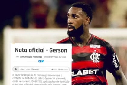 FLAMENGO EMITE NOTA SOBRE RESCISÃO DE CONTRATO DO GERSON !