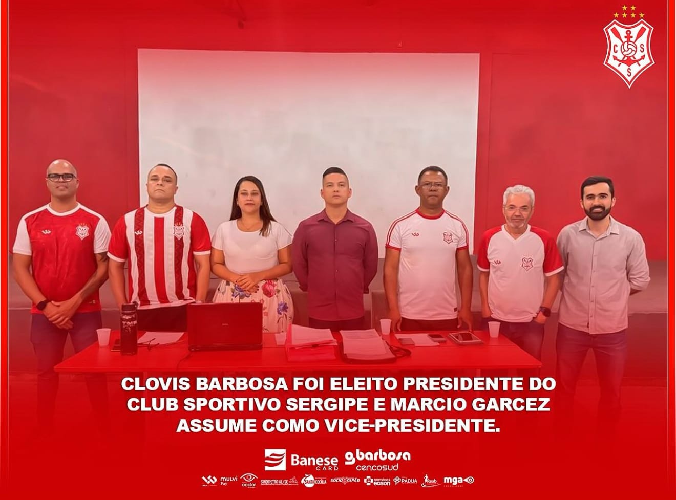 Clovis Barbosa ex-conselheiro do TCE/SE é eleito novo presidente do Club Sportivo Sergipe