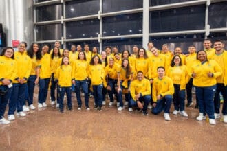 Seleção Brasileira Universitária desembarca na Alemanha para os Jogos Mundiais Universitários 2025