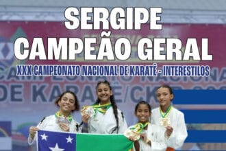Sergipe brilha no 30° Campeonato Nacional de Karatê Interestilos e conquista 27 medalhas!
