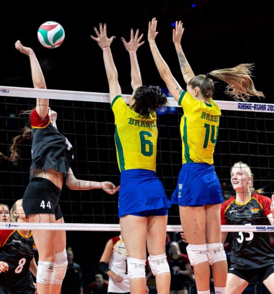 Vôlei Feminino conquista Bronze nos Jogos Mundiais Universitários na Alemanha
