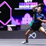 Hugo Calderano é vice-campeão do WTT Champions Macau
