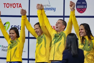 Com direito a recorde mundial, Brasil brilha no Mundial de natação