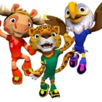 Fifa apresenta trio de mascotes para a Copa do Mundo de 2026