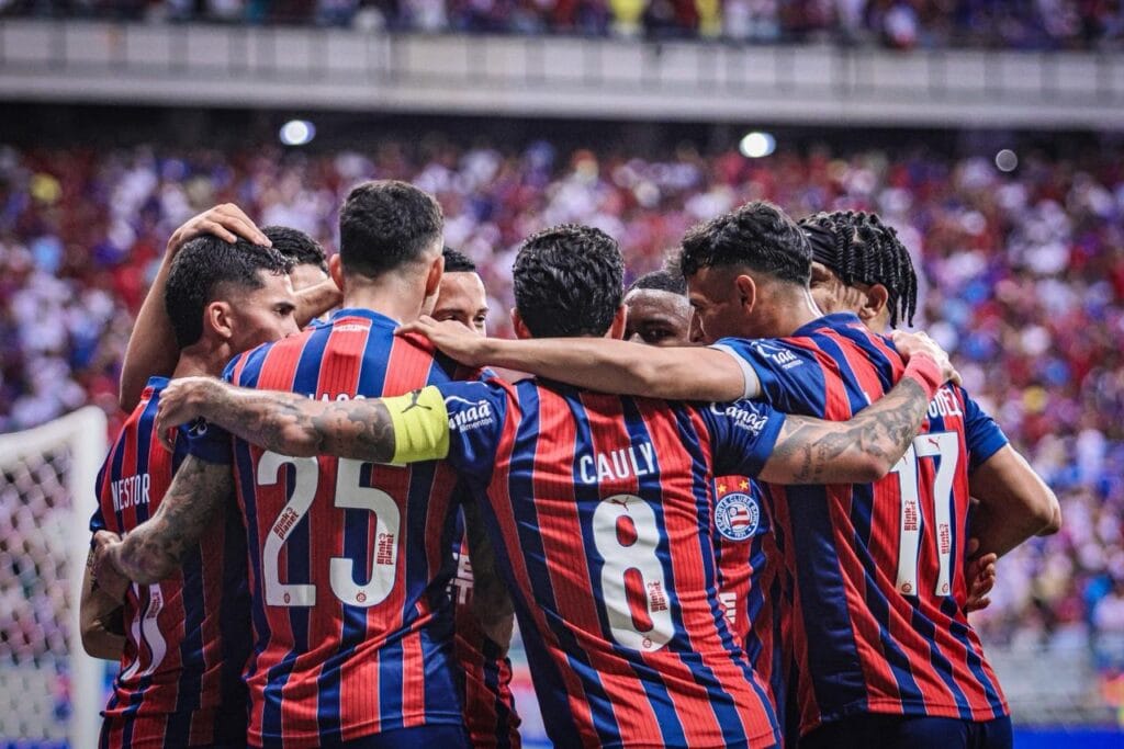 Bahia goleia Confiança por 5×0 e conquista o pentacampeonato da Copa do Nordeste