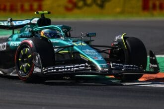 Aston Martin aponta brita como motivo da quebra da suspensão de Alonso em Monza