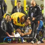 Tomás Cuello, do Atlético-MG, precisará de cirurgia após fratura e ruptura de ligamentos