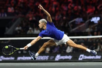 Alcaraz aponta falta de ritmo e preparação curta após revés para Fritz na Laver Cup
