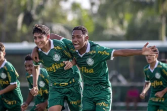 Paulista Sub-12: Palmeiras faz 8 a 2 no Pinda; Corinthians, Santos e São Paulo também vencem