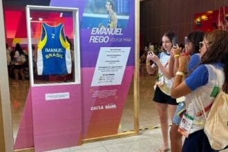 Museu nos Jogos da Juventude exibe peças olímpicas e motiva novos talentos