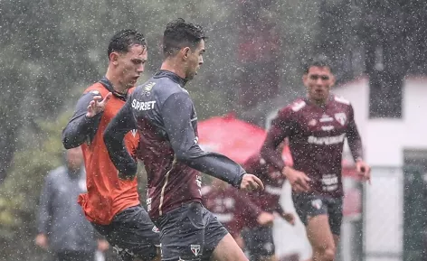 Oscar e Lucas treinam e podem reforçar o São Paulo contra a LDU na Libertadores