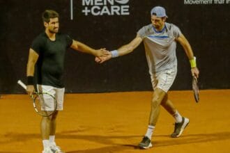 Gaúchos Demoliner e Orlando Luz vencem na estreia de duplas no Challenger de Lisboa