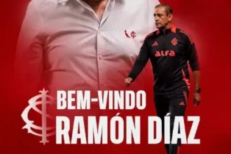 Ramón Díaz é oficializado como novo técnico do Internacional até 2026