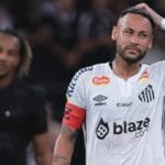 Neymar participa de 53% dos jogos do Santos em 2025 e só entra em campo em um clássico
