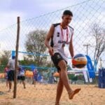 Adolescente chamado Lionel Messi defende Alagoas no vôlei de praia dos Jogos da Juventude 2025