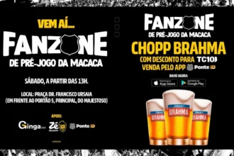 Ponte Preta organiza Fan Fest com apoio da GingaBet antes de jogo decisivo contra o Náutico