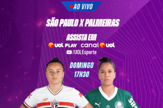 São Paulo e Palmeiras se enfrentam pela 10ª rodada do Paulistão Feminino em confronto decisivo