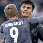 Borussia Mönchengladbach leva 6 a 0, reage e cai por 6 a 4 diante do Eintracht Frankfurt na Bundesliga