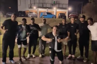 Ponte Preta comemora acesso à Série B com churrasco na casa de influenciador