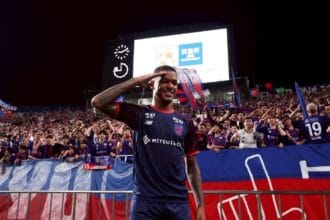 Atacante sergipano Marcelo Ryan completa 100 jogos no futebol japonês