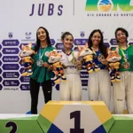 Atleta do taekwondo se despede de seu último JUBs com tricampeonato