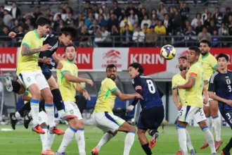 Brasil amarga derrota histórica para o Japão em amistoso em Tóquio