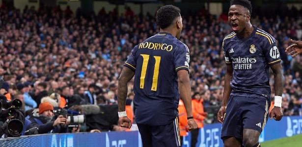 Vini Jr. e Rodrygo passam a disputar a mesma vaga no Real Madrid