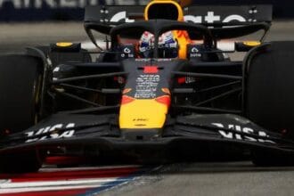 Verstappen comanda último treino livre antes da definição do grid em Singapura