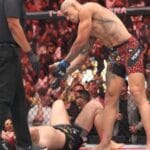 Poatan volta a ser campeão no UFC 320 e recebe bônus de R$ 270 mil