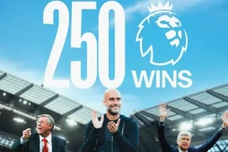 Guardiola chega a 250 vitórias pelo Manchester City e se torna o técnico mais rápido a atingir a marca na Premier League