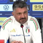 Gattuso afasta hipótese de W.O. da Itália contra Israel e lamenta mortos em Gaza