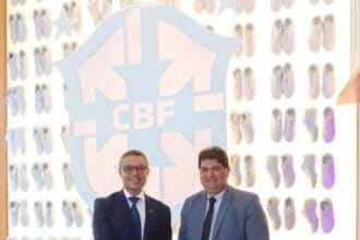 Governador de Sergipe visita CBF e negocia apoio ao futebol do estado