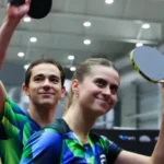 Calderano e Bruna Takahashi vencem argentinos na estreia do Pan de Rock Hill