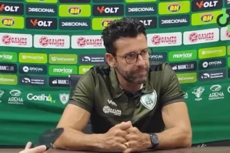 Alberto Valentim destaca atuação do América-MG mesmo com derrota para o Criciúma