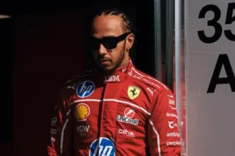Hamilton iguala maior sequência sem pódio da Ferrari e pode superar marca no GP dos EUA