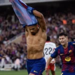 Gol de Ronald Araujo nos acréscimos garante vitória do Barcelona sobre o Girona e liderança provisória da La Liga