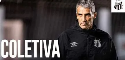 Vojvoda pede apoio da torcida após derrota do Santos para o Vitória