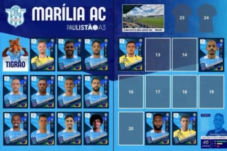 Marília acerta chegada do volante Willian Rodrigues para a Série A3 de 2026