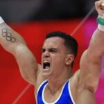 Caio Souza termina em nono no individual geral do Mundial de Ginástica
