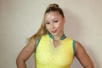 Flávia Saraiva termina em quarto na final da trave no Mundial de Ginástica Artística