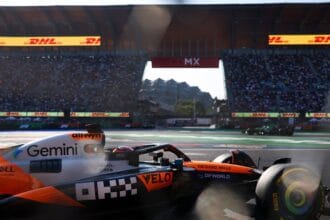Norris conquista a pole no México; Ferraris completam top-3 e Verstappen larga em quinto